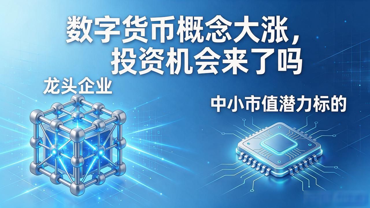 数字货币概念大涨,投资机会来了吗