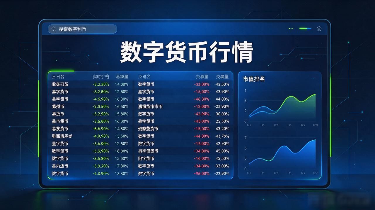 币圈查数据用什么软件 数字货币行情工具推荐
