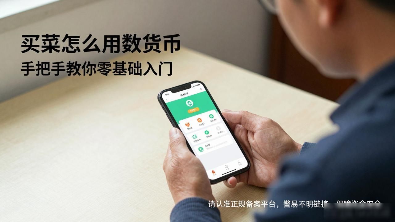 买菜怎么用数字货币 手把手教你零基础入门