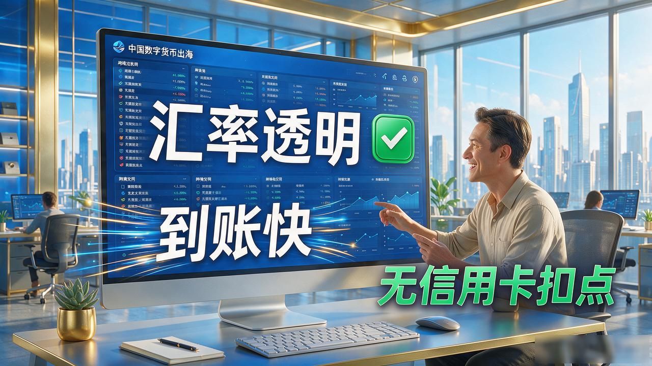 跨境电商数字人民币海外结算_中国数字货币走向世界_数字人民币跨境支付成本降低