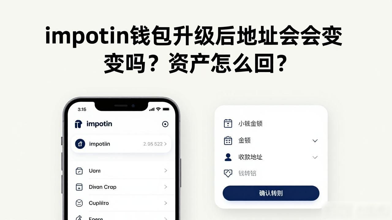 imtoken钱包升级后地址会变吗?资产怎么找回