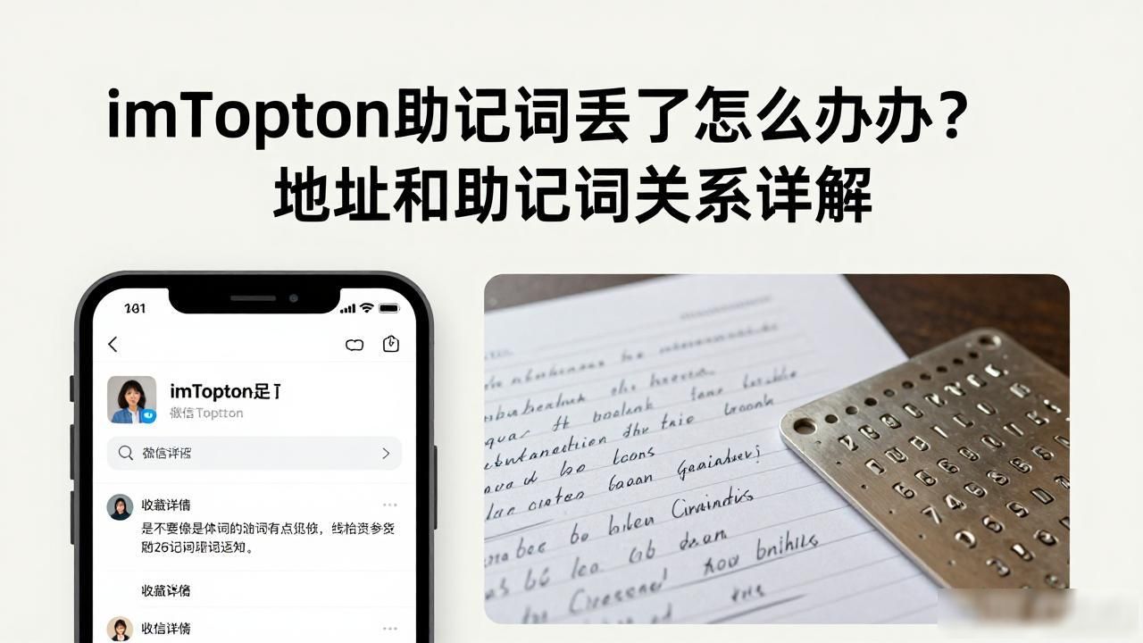 imToken助记词丢了怎么办？地址和助记词关系详解