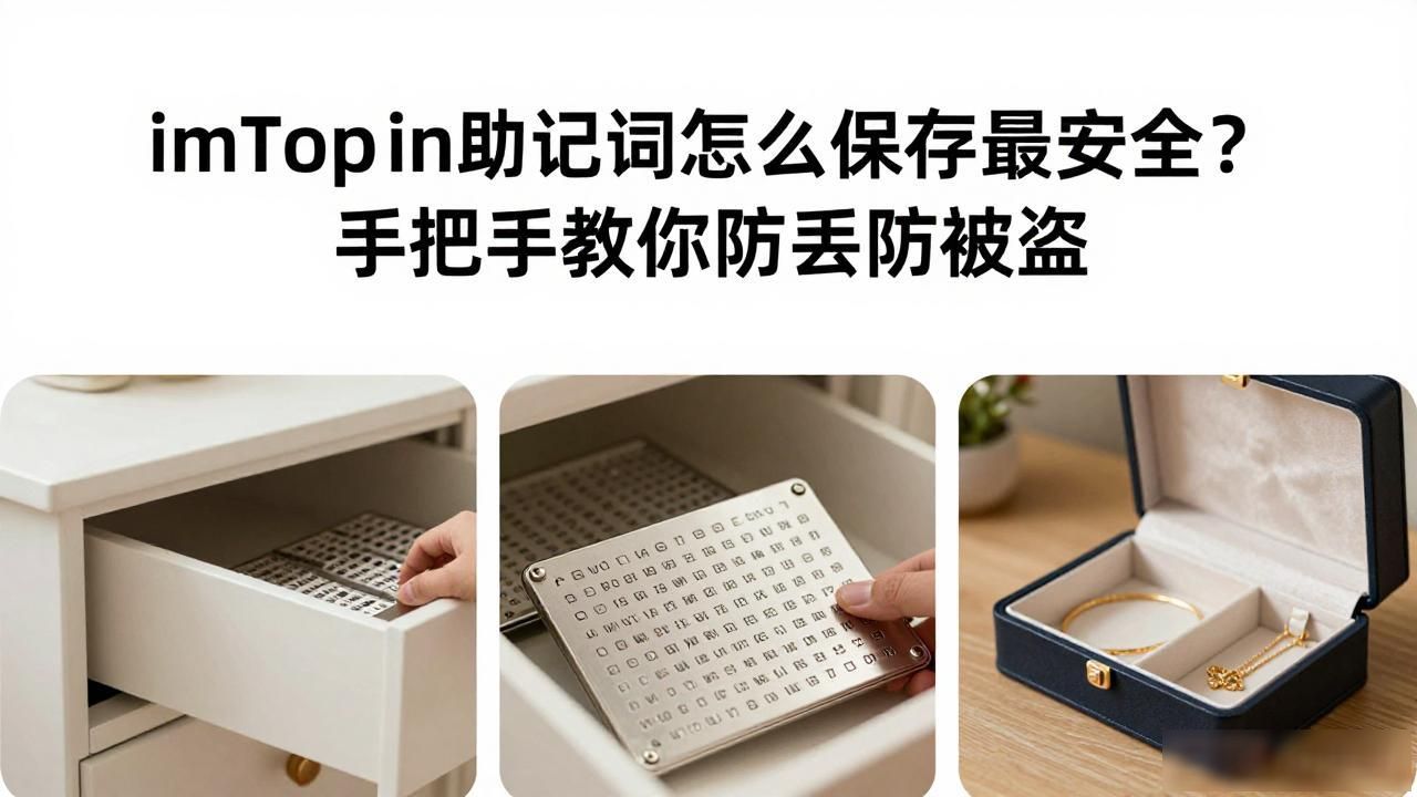 imToken助记词怎么保存最安全？手把手教你防丢防被盗