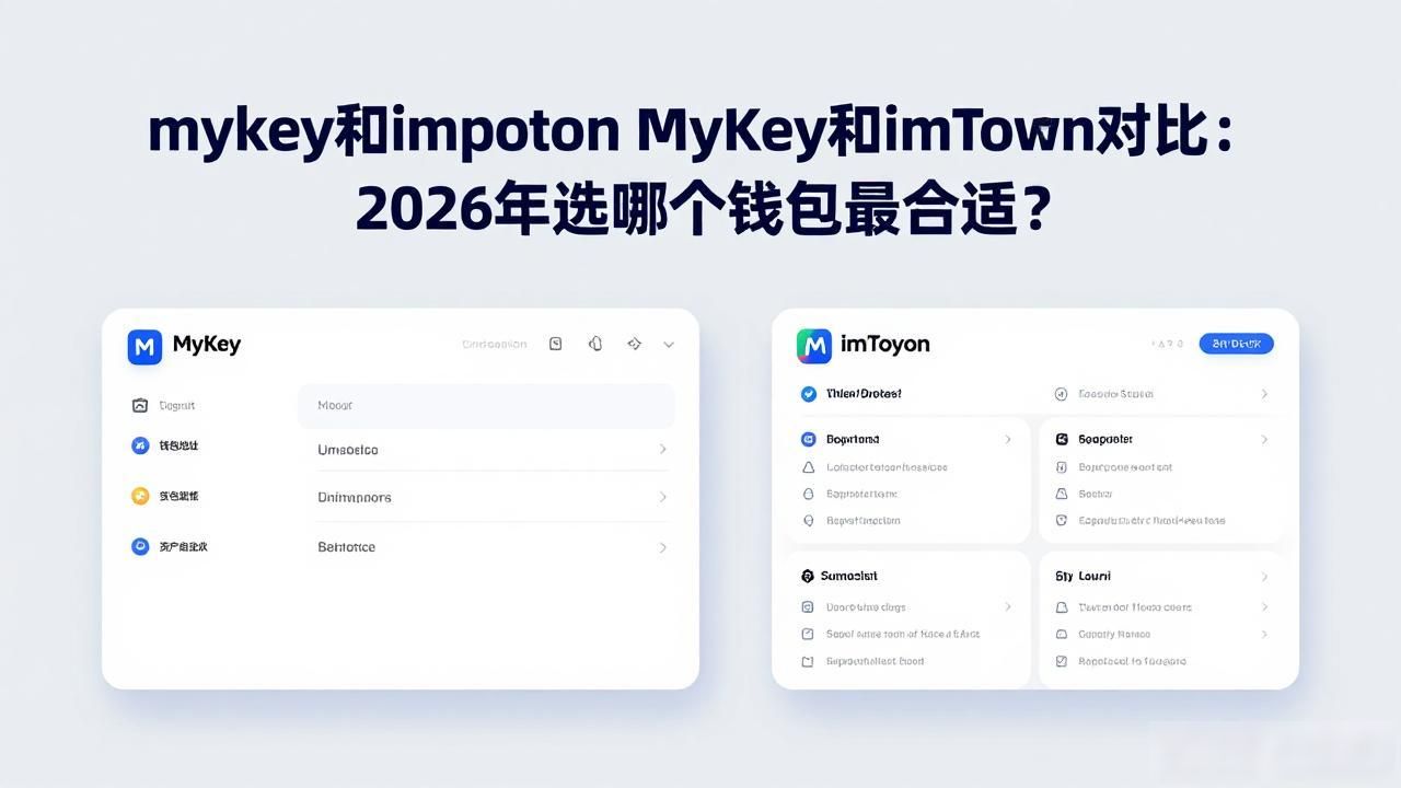 mykey和imtoken MyKey和imToken对比:2026年选哪个钱包最合适?