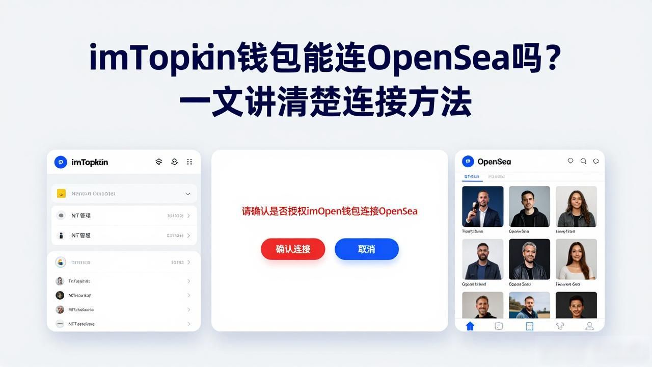 imToken钱包能连OpenSea吗？一文讲清楚连接方法