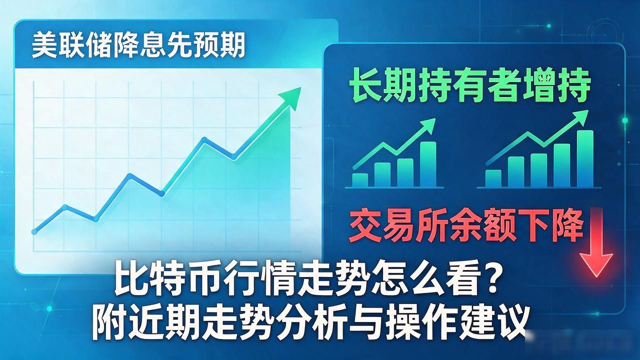 比特币行情走势怎么看？附近期走势分析与操作建议