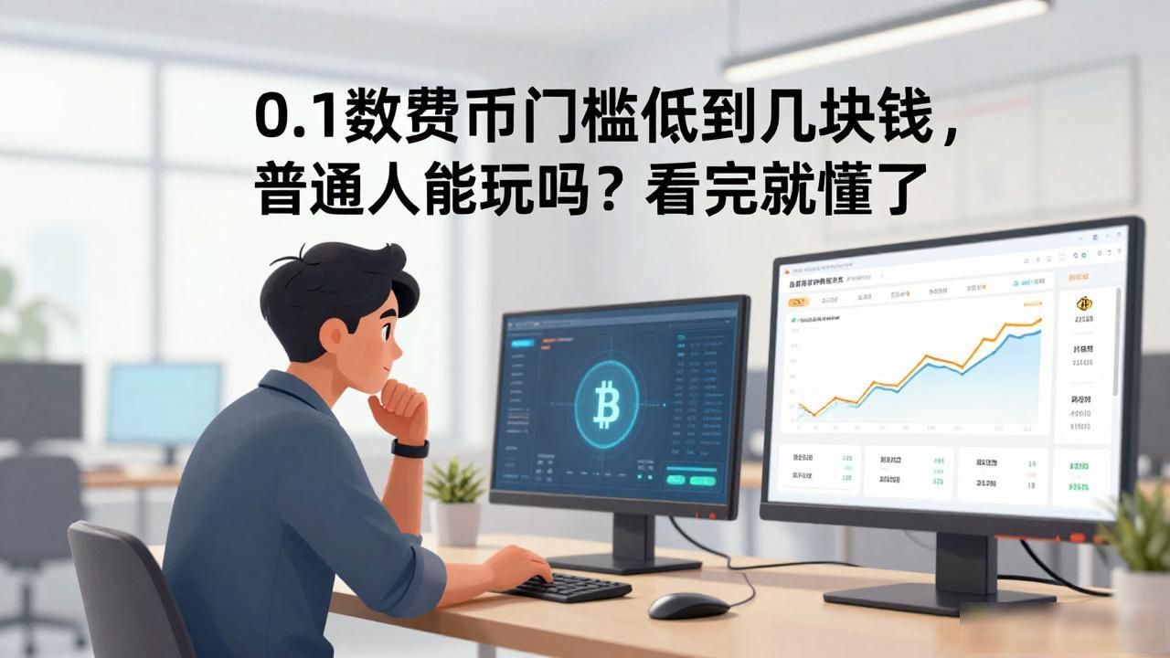 0.1数字货币门槛低到几块钱，普通人能玩吗？看完就懂了
