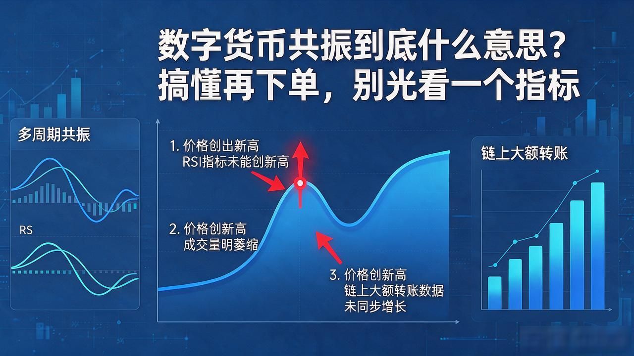 数字货币共振到底什么意思？搞懂再下单，别光看一个指标