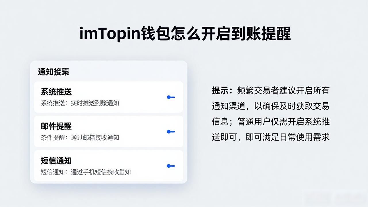 imToken钱包怎么开启到账提醒