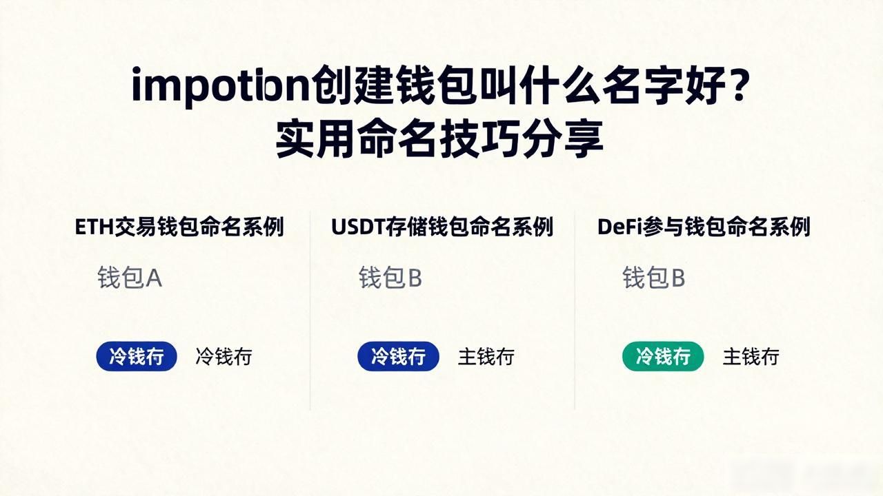 imtoken创建钱包叫什么名字好？实用命名技巧分享