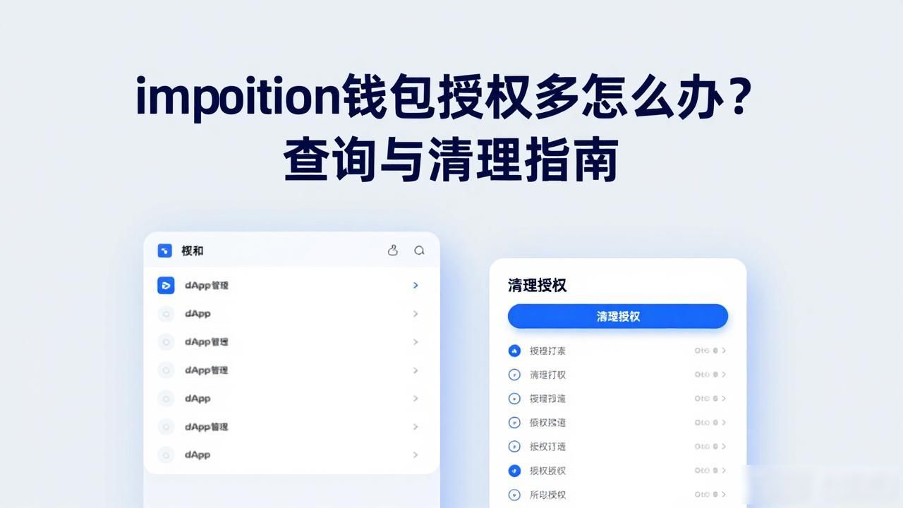 imtoken钱包授权过多怎么办?查询与清理指南