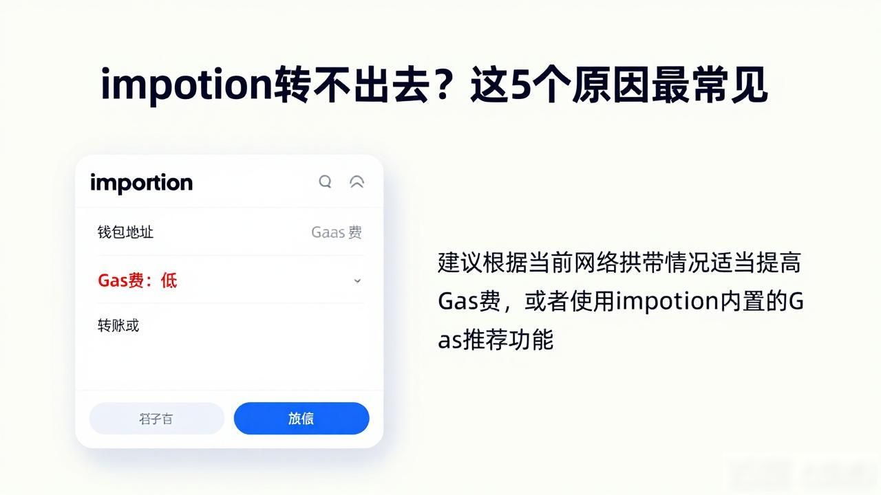 imtoken转不出去？这5个原因最常见