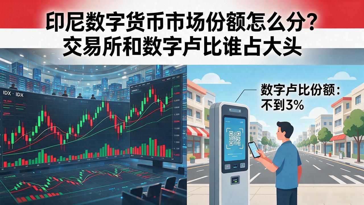 印尼数字货币市场份额_印尼加密交易所市场份额_央行数字卢比试点范围