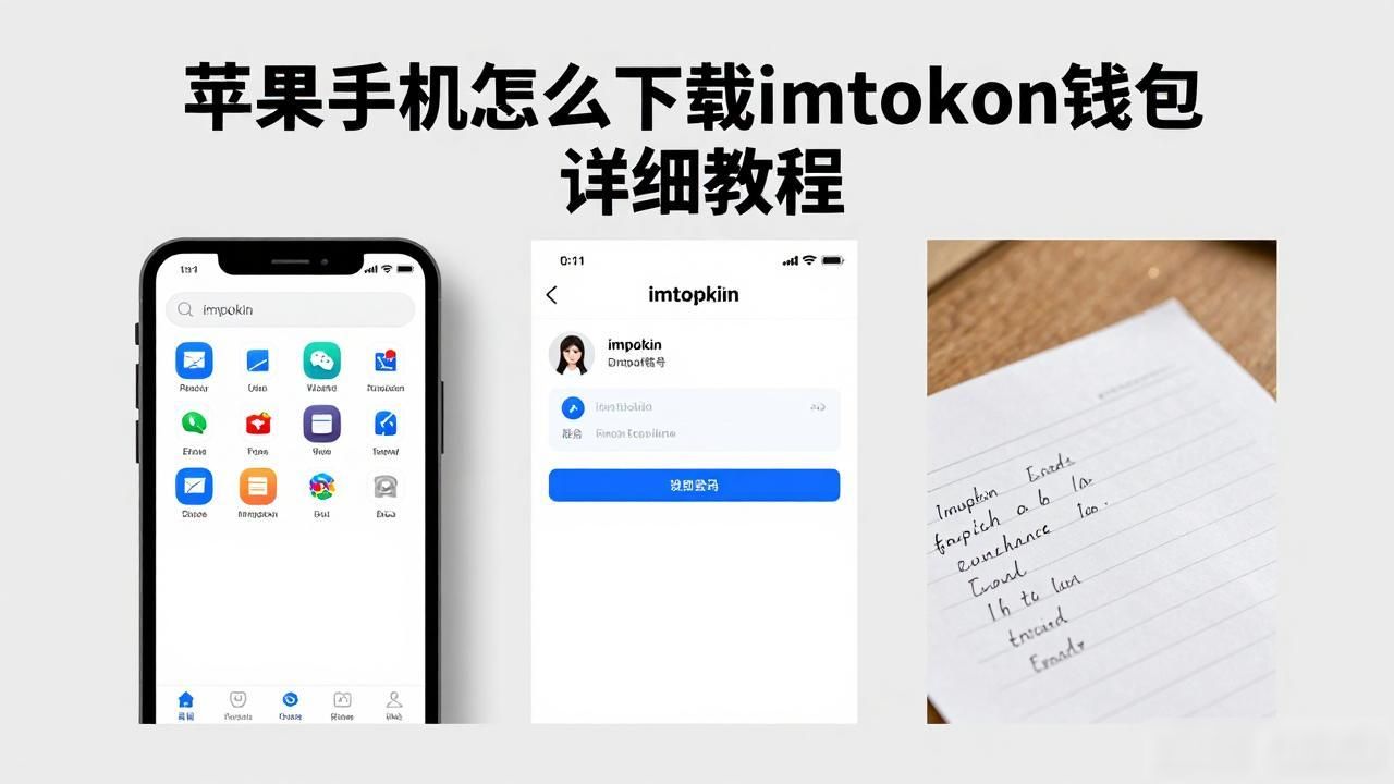 苹果手机怎么下载imtoken钱包 详细教程