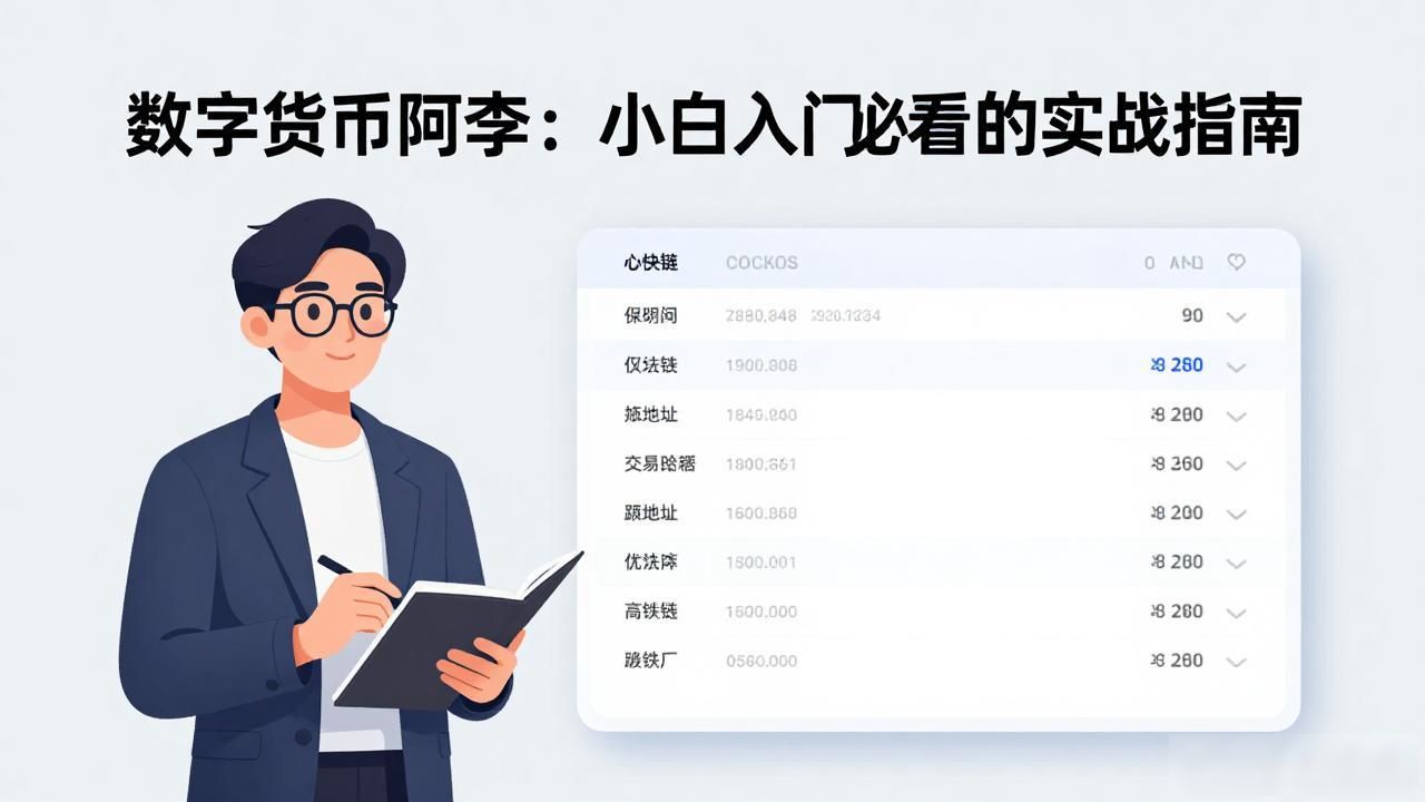 数字货币阿李：小白入门必看的实战指南