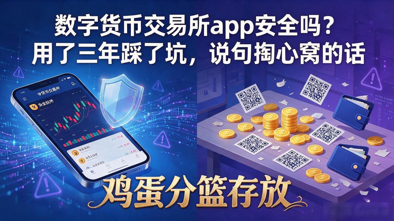 数字货币交易所app安全吗?用了三年踩了坑,说句掏心窝的话