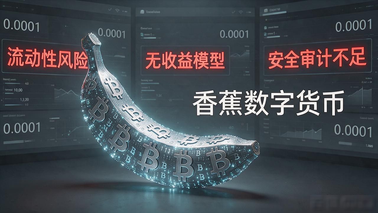 香蕉数字货币到底怎么样?小资金能不能碰,有没有明显的坑