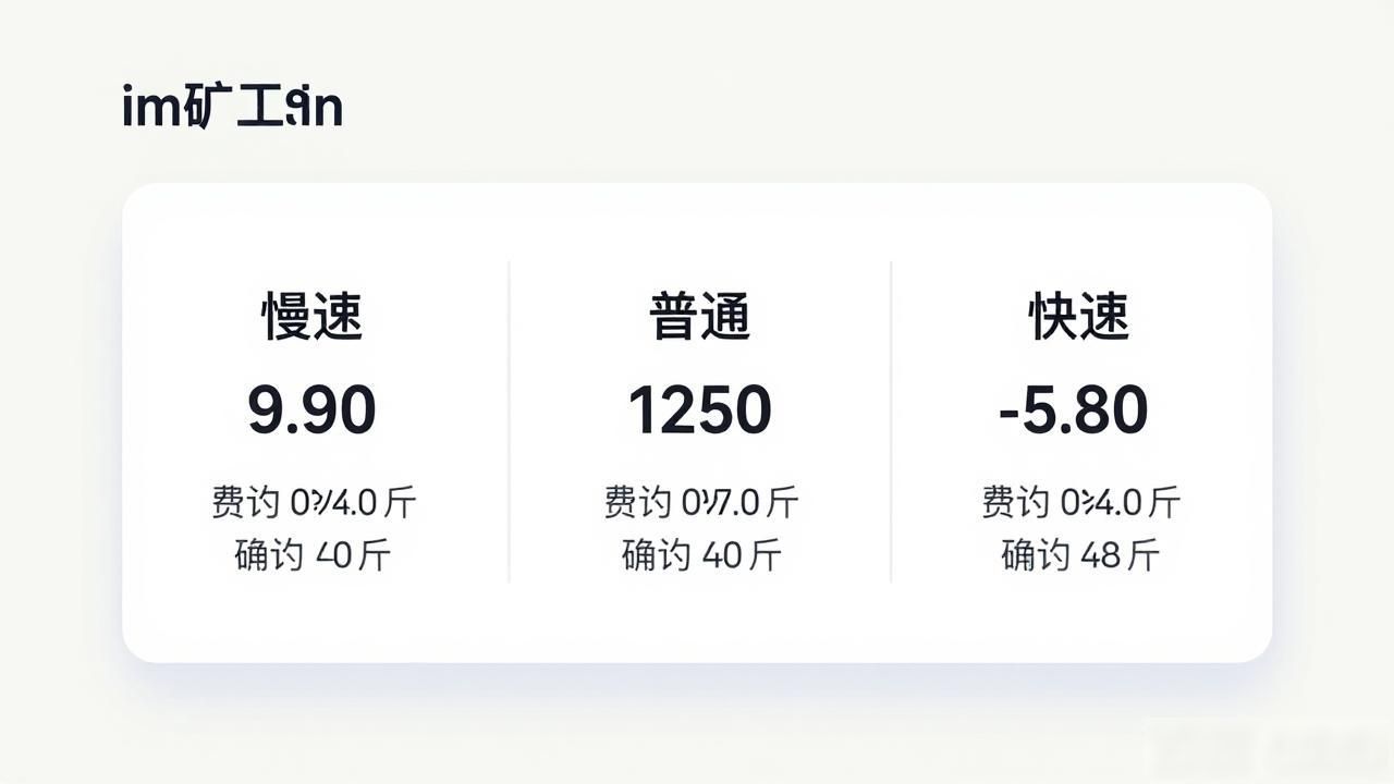 imtoken矿工费怎么充？手把手教你设置转账手续费