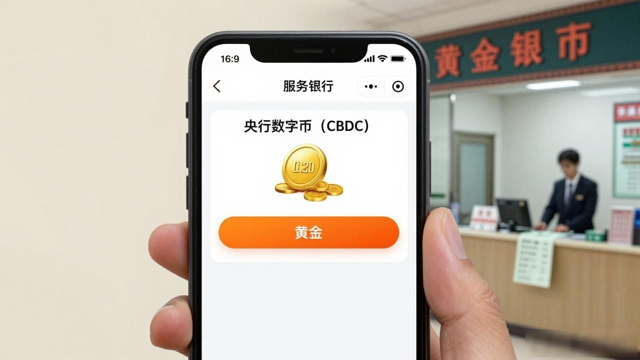 央行数字货币买黄金，普通人怎么操作？