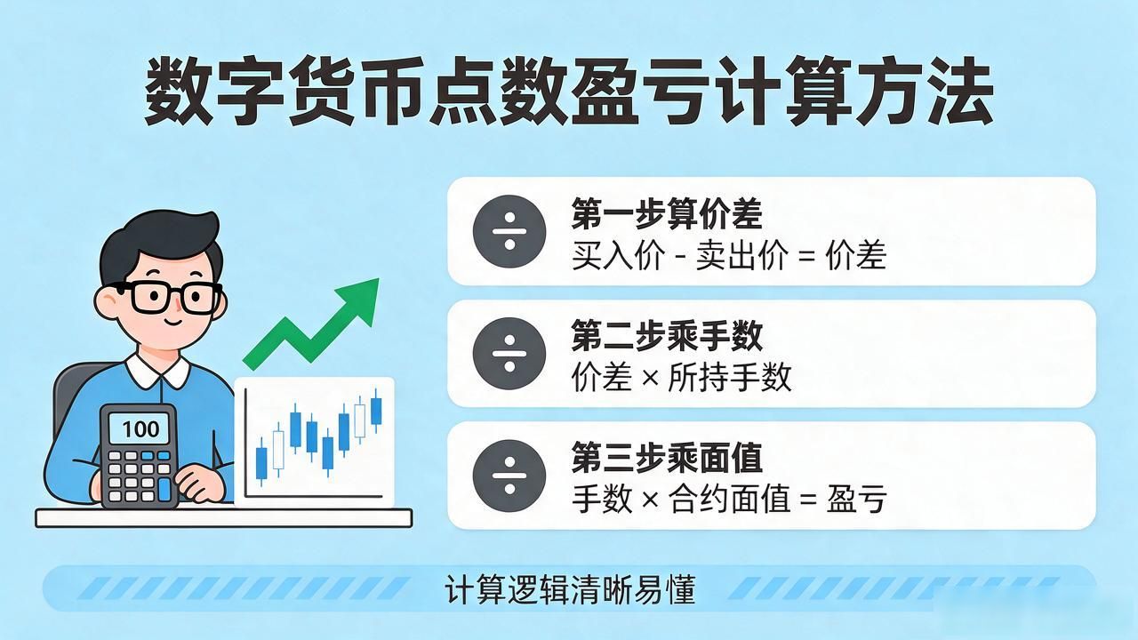 数字货币怎么算点数？一文讲透点差计算