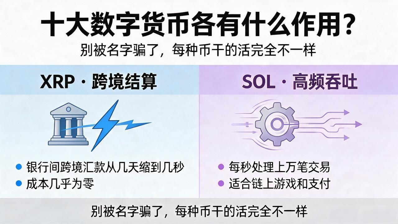 十大数字货币的作用_十大数字货币核心作用解析_比特币以太坊稳定币区别