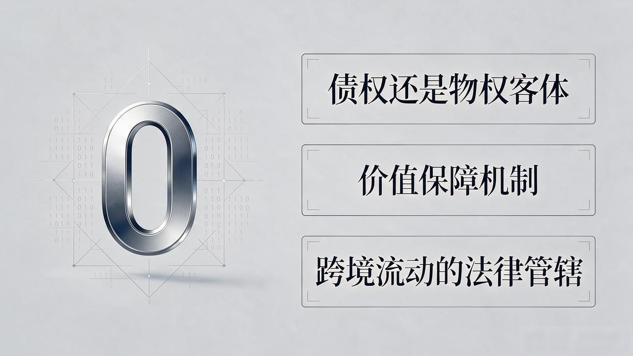 央行数字货币法学基础：概念界定与法律属性探析