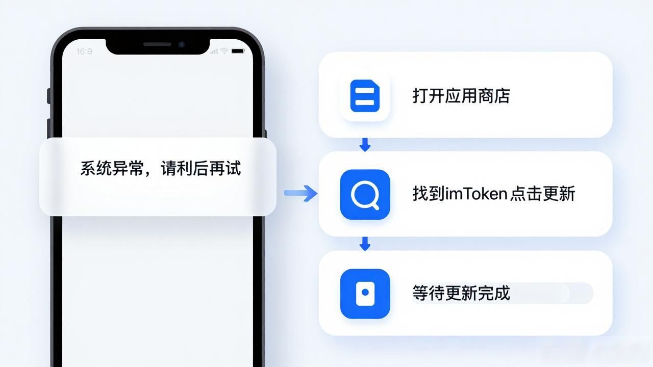 imToken系统异常请稍后再怎么办？4步教你快速解决