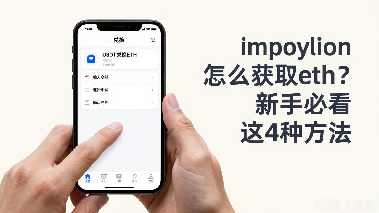 imtoken怎么获取eth？新手必看这4种方法