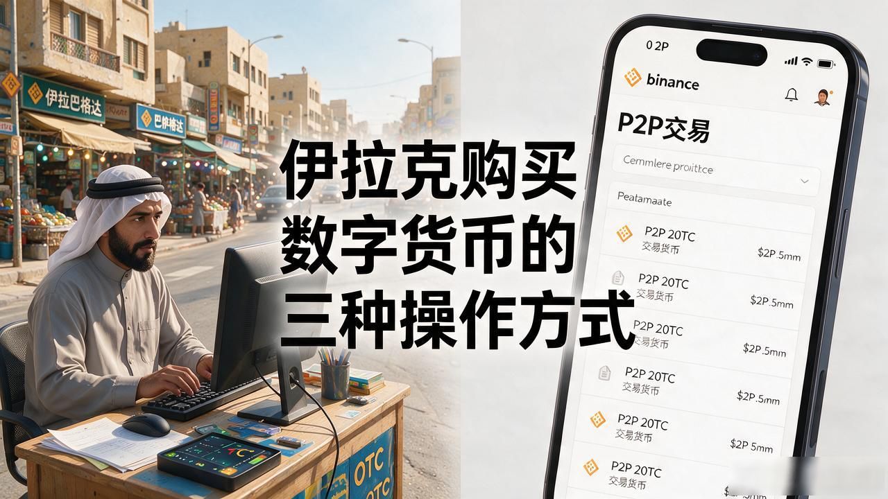 伊拉克购买数字货币，普通人怎么操作、有什么要注意