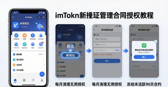 imToken新地址管理合同授权，三步搞定