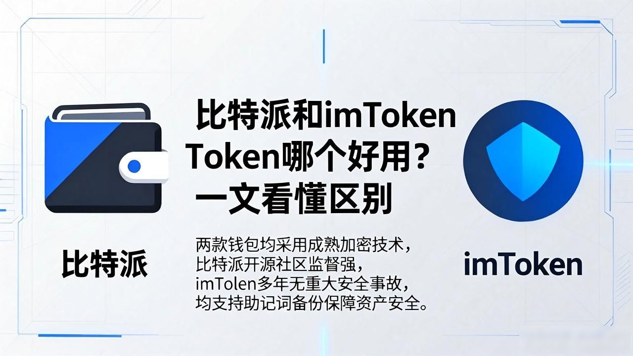比特派和imtoken哪个好用?一文看懂区别