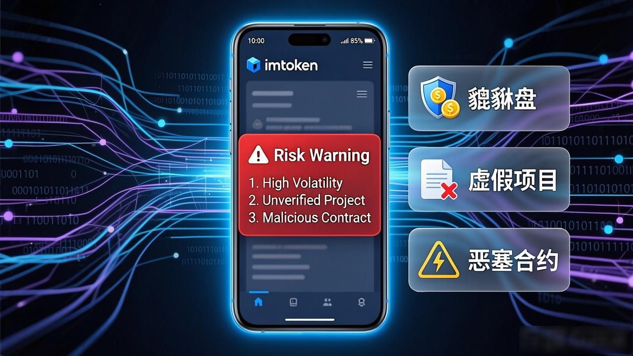 imtoken显示风险代币怎么处理？看完这篇就懂了