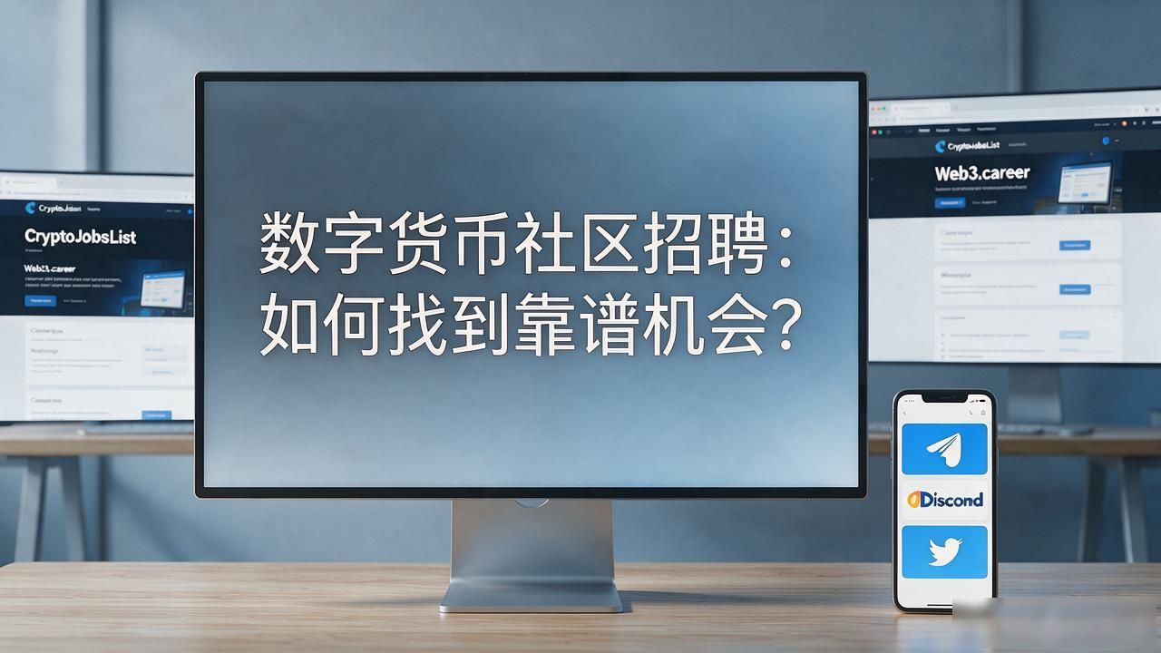 数字货币社区招聘：如何找到靠谱机会？