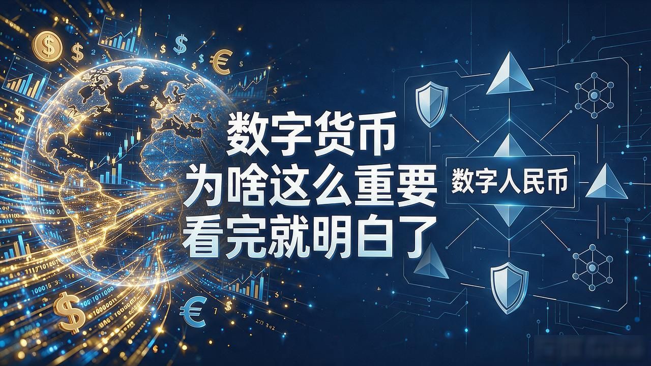 数字货币 为啥这么重要 看完就明白了