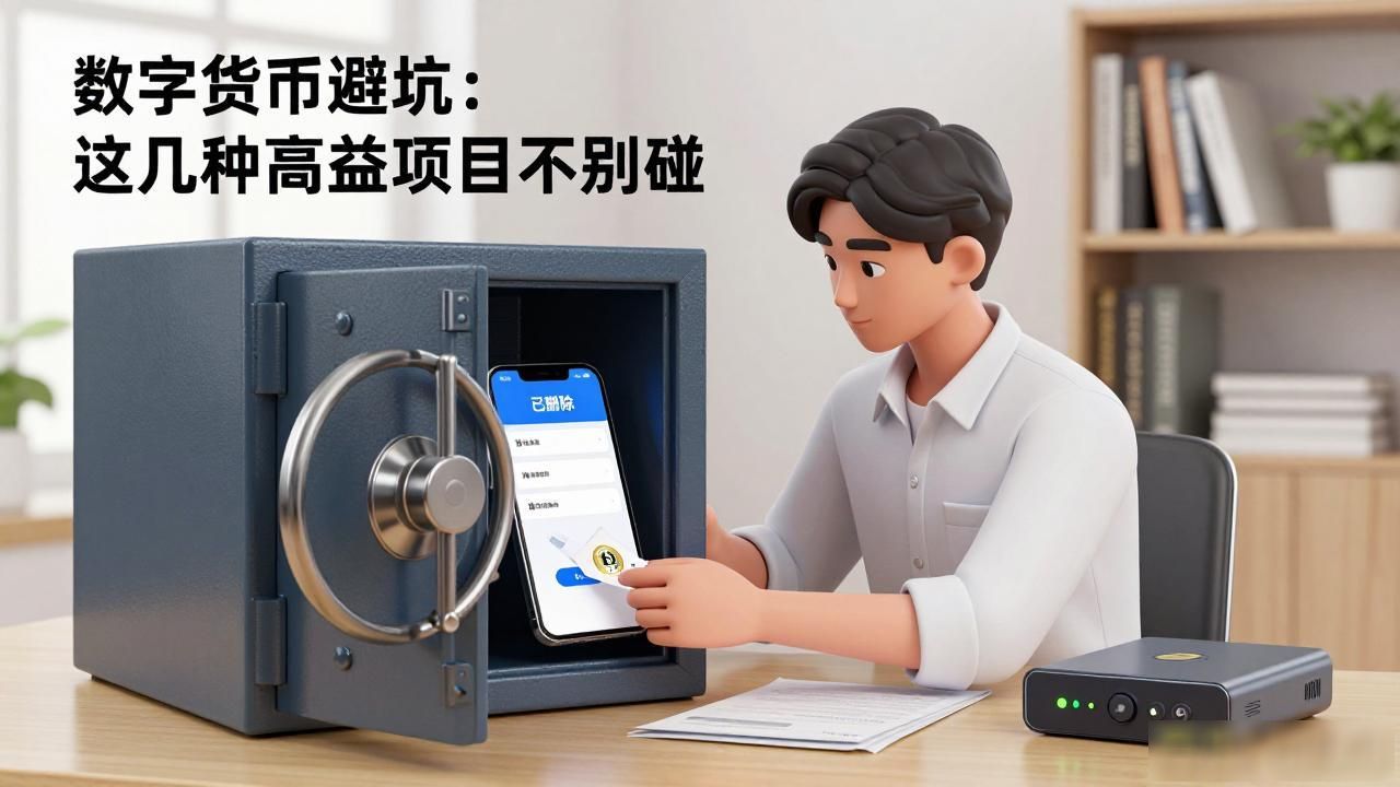 数字货币避坑：这几种高收益项目千万别碰