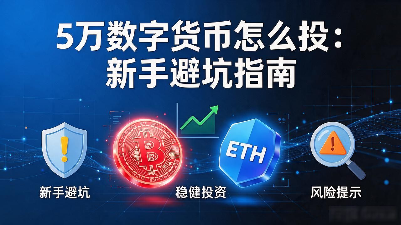 5万数字货币怎么投：新手避坑指南