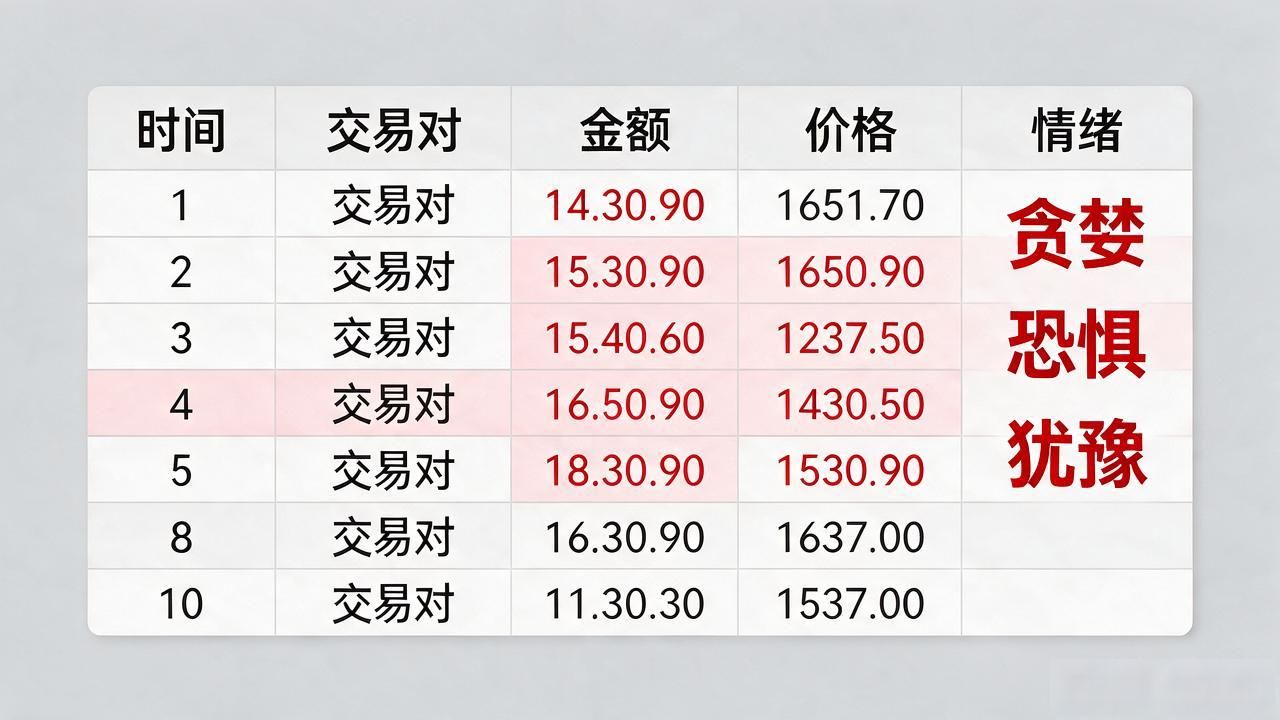 爆仓了别光心疼:数字货币实时记录该敲的字段全在这