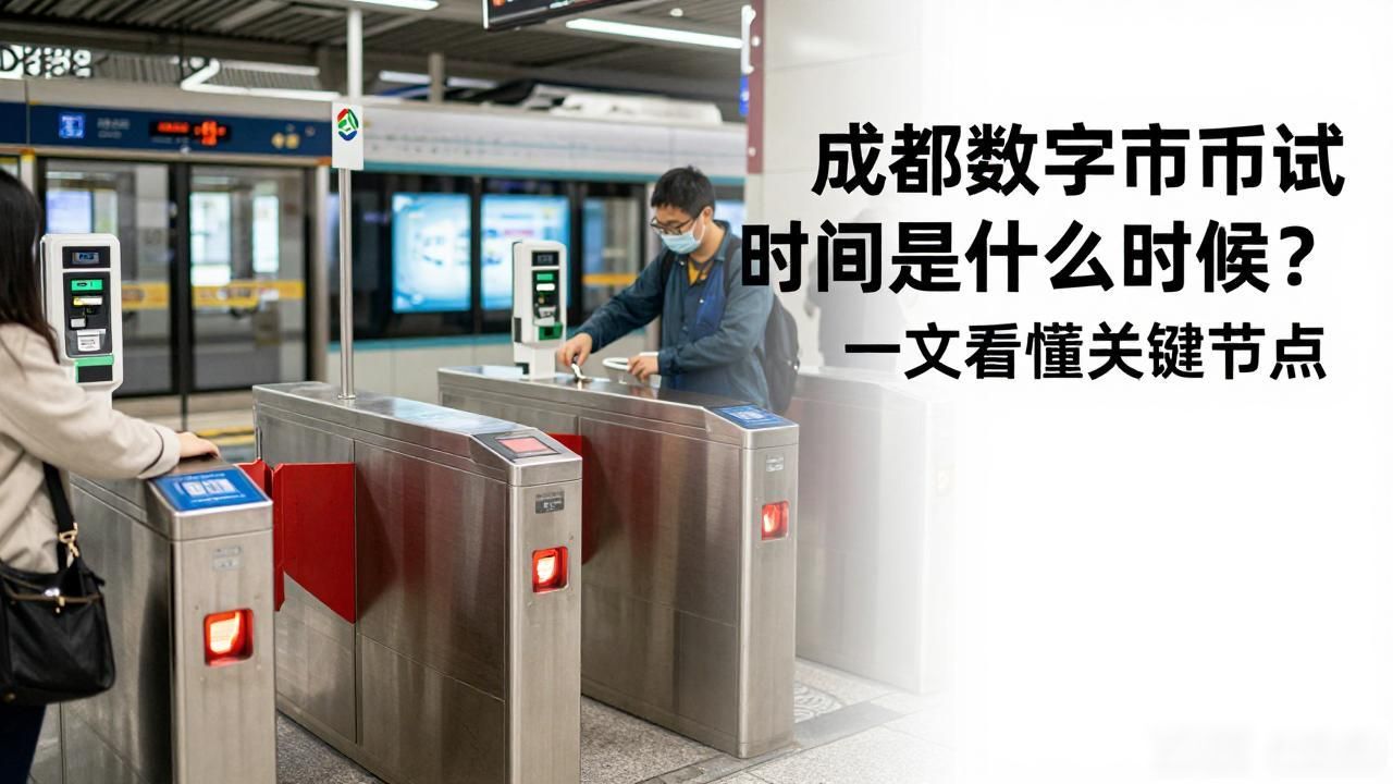 成都数字货币测试时间是什么时候？一文看懂关键节点