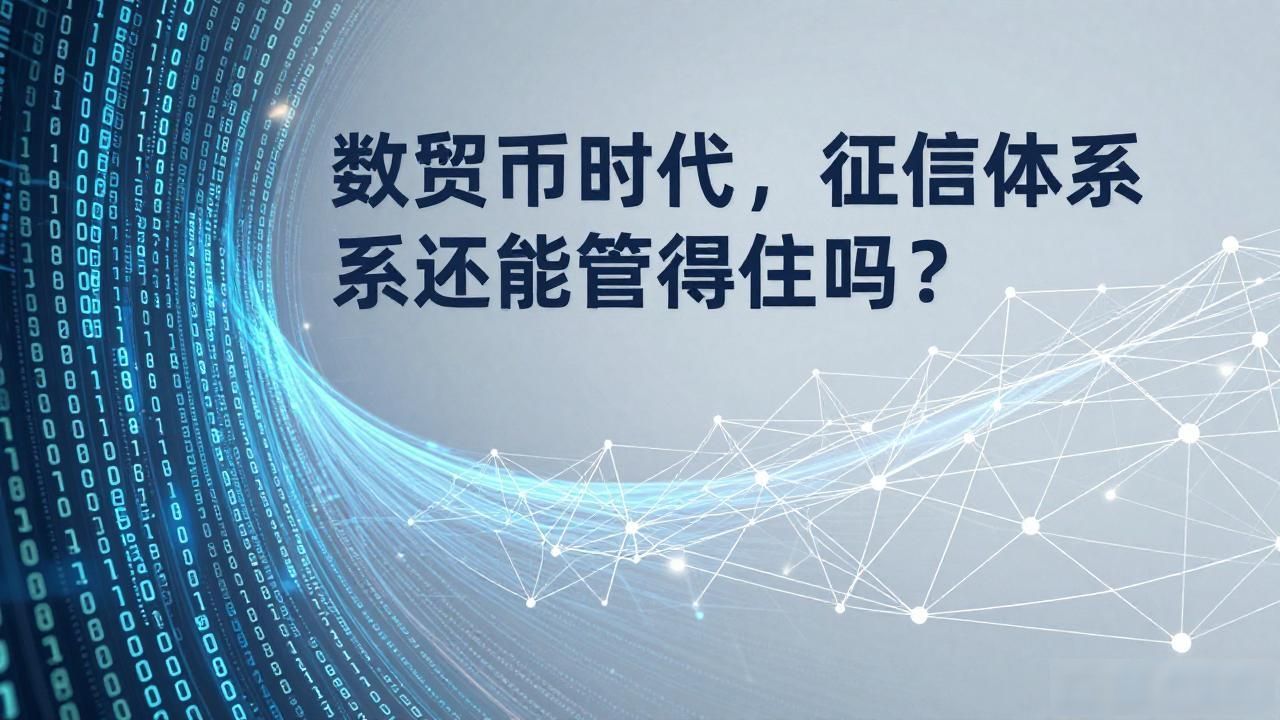 数字货币时代,征信体系还能管得住吗?