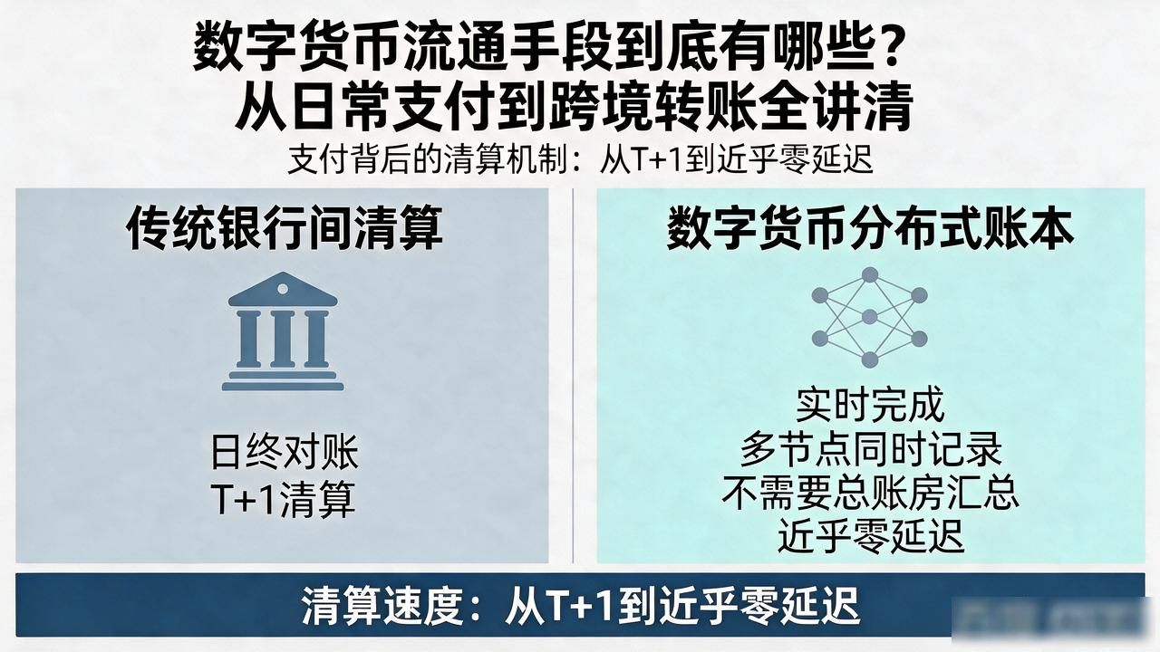 数字货币流通手段到底有哪些?从日常支付到跨境转账全讲清