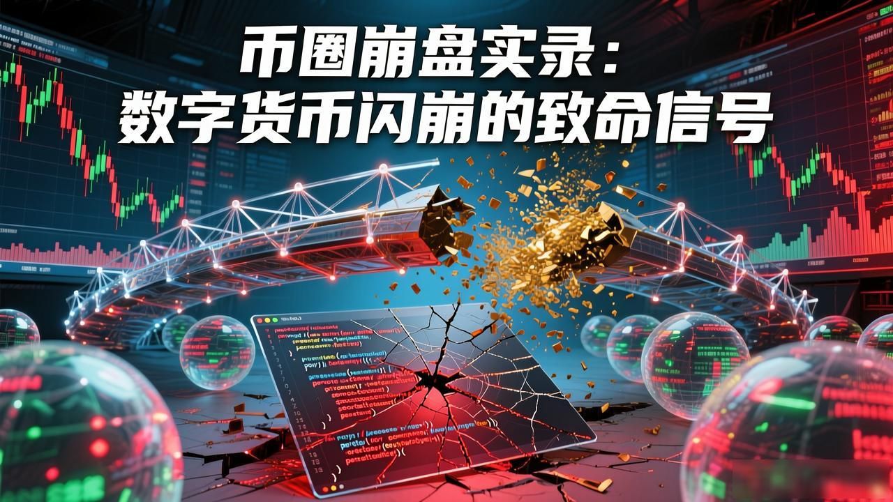 币圈崩盘实录：数字货币闪崩的致命信号