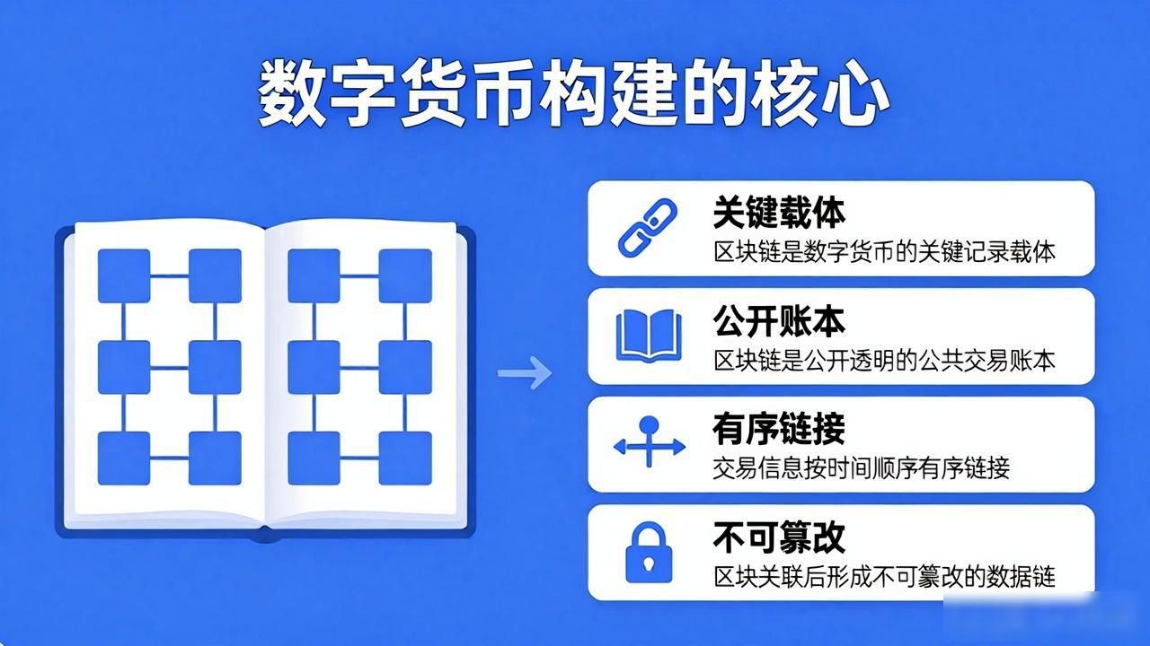 数字货币是怎么建起来的?看懂这四点就够了