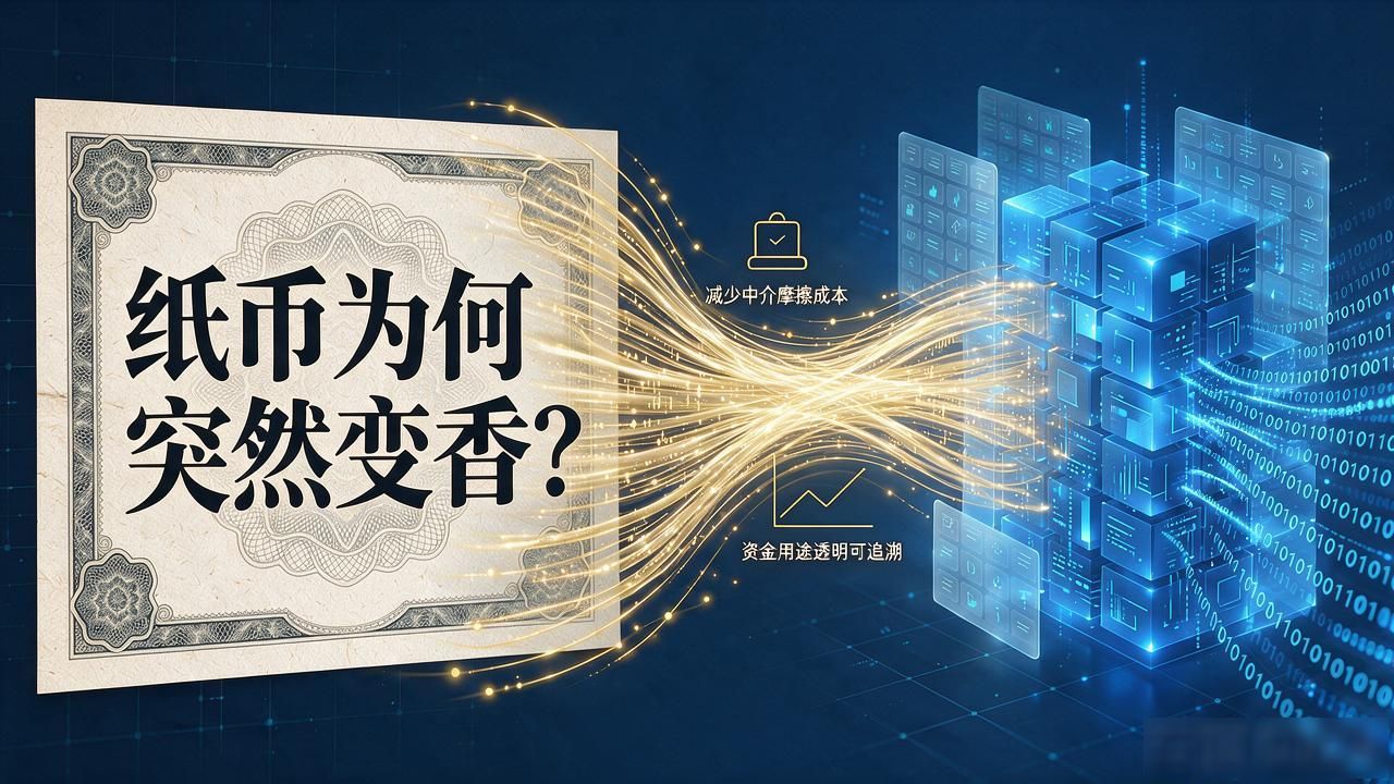 纸币为何突然变香？