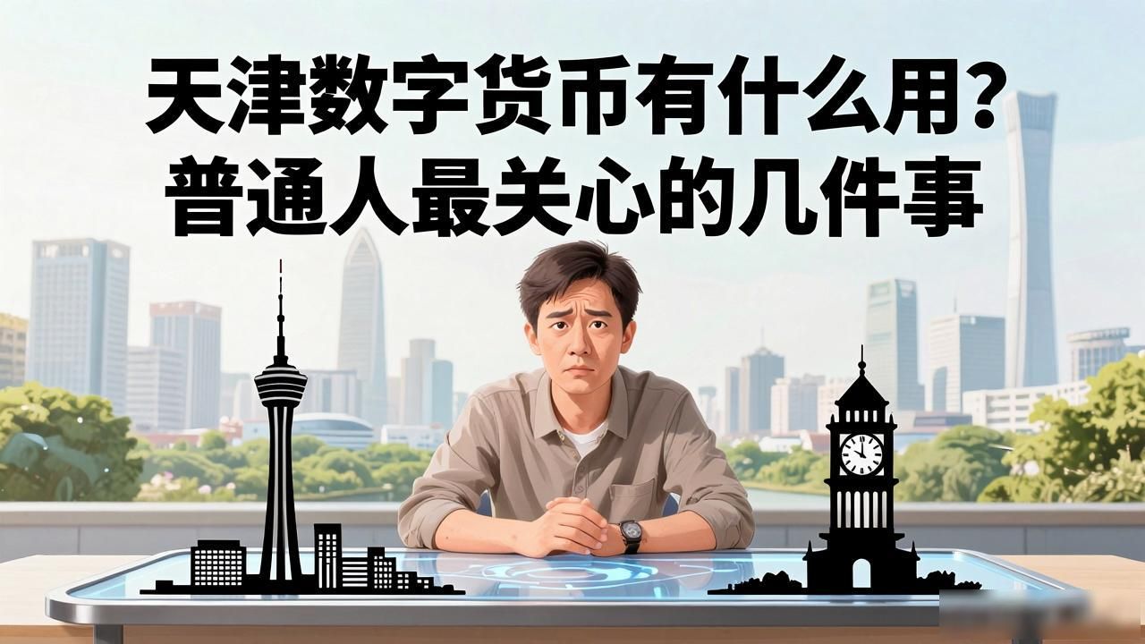 天津数字货币有什么用？普通人最关心的几件事