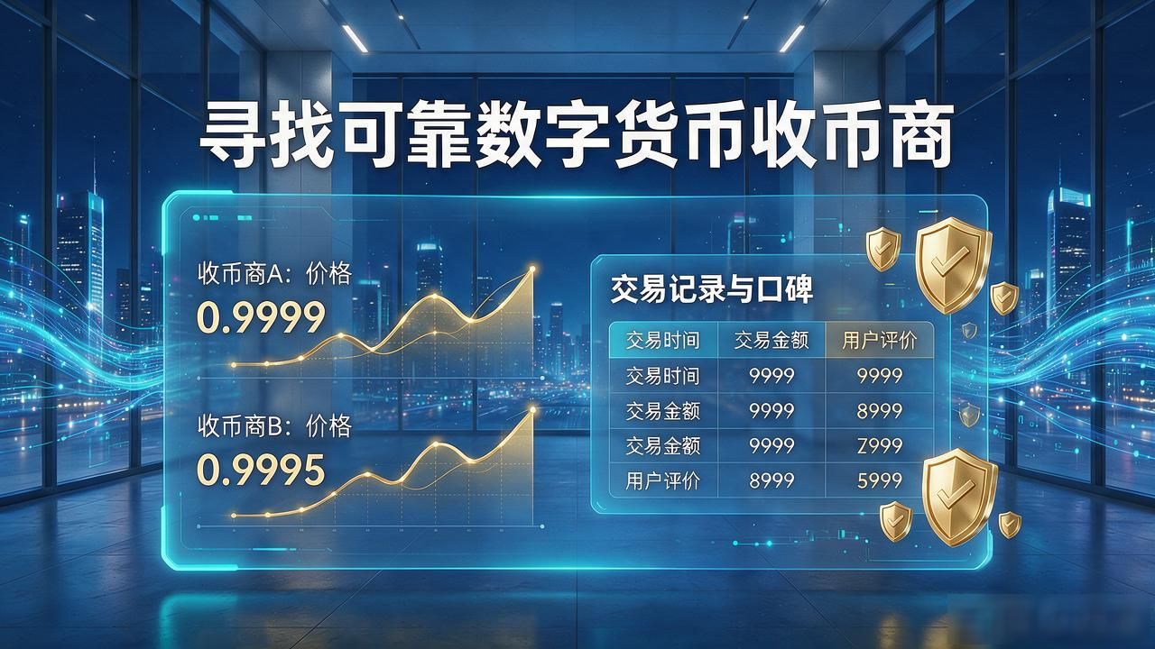 寻找数字货币收币商
