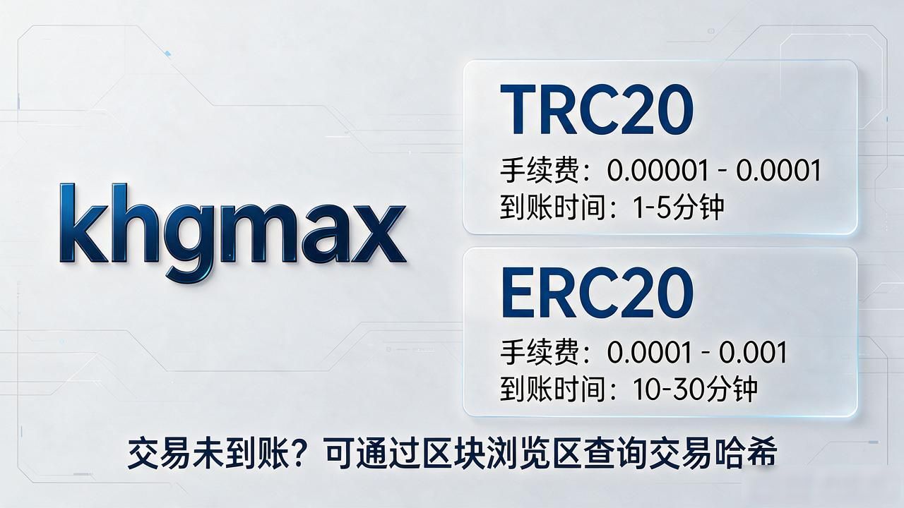 khgmax提币怎么操作？手续费和到账时间一篇讲清