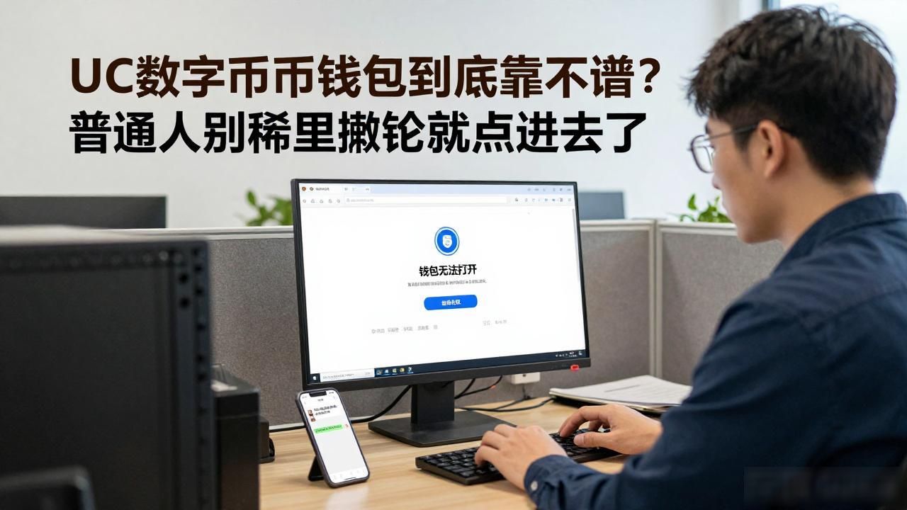 uc数字货币钱包到底靠不靠谱？普通人别稀里糊涂就点进去了