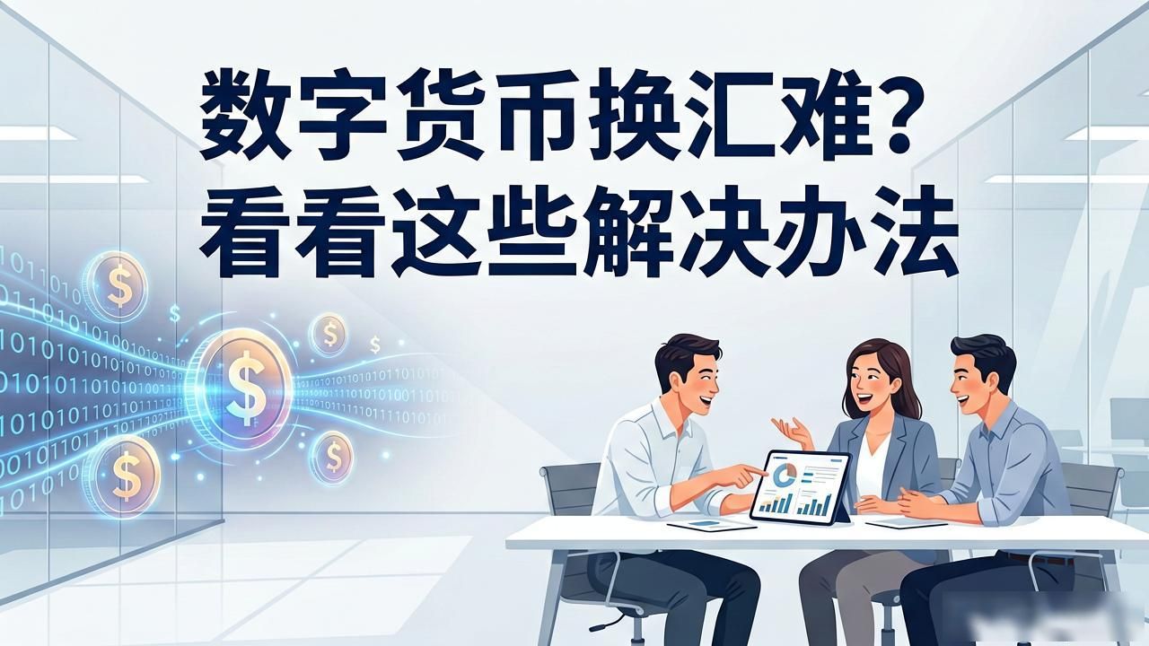 数字货币换汇难？看看这些解决办法