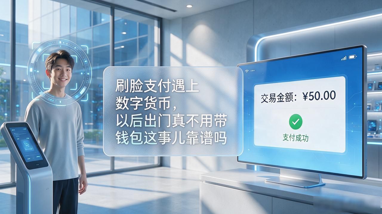 刷脸支付遇上数字货币，以后出门真不用带钱包这事儿靠谱吗
