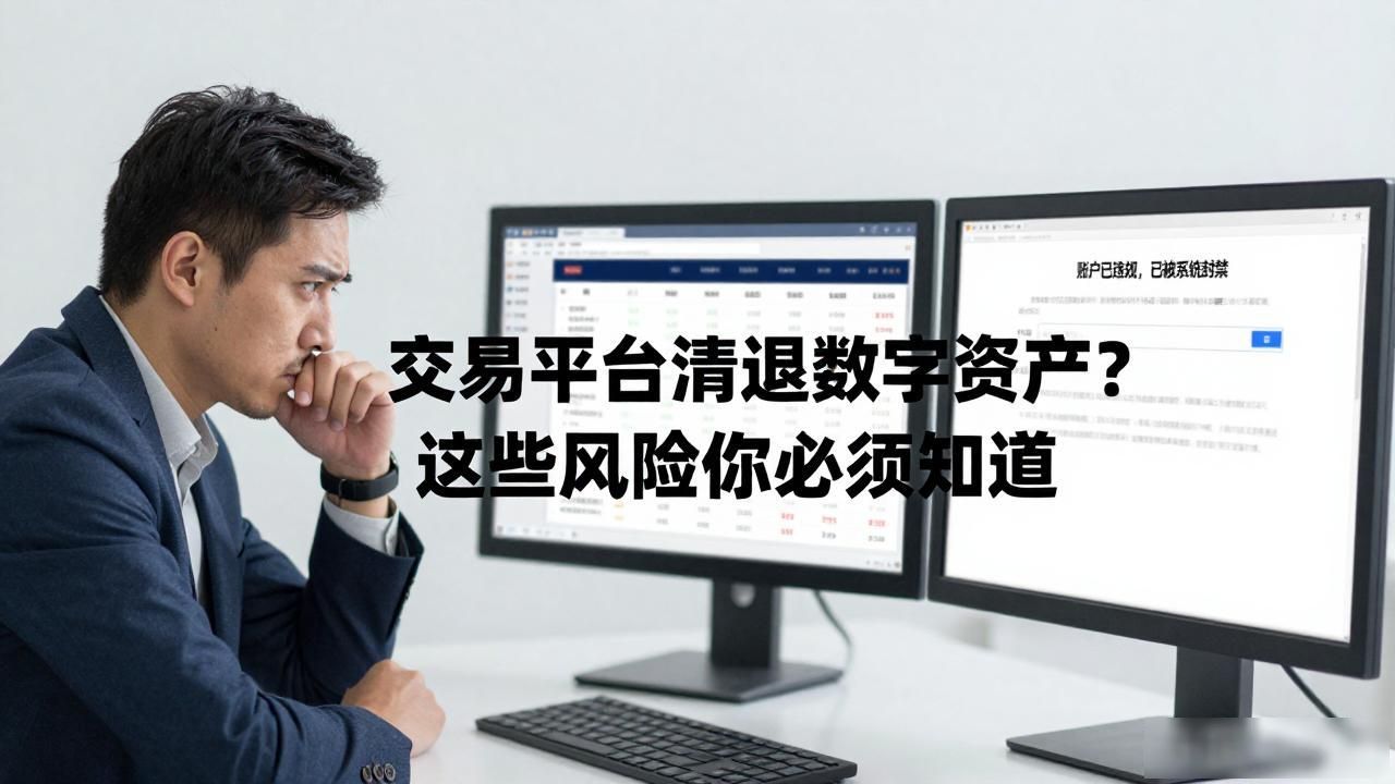 交易平台清退数字资产?这些风险你必须知道
